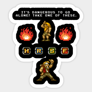 METAL SLUG IT'S DANGEROUS Sticker